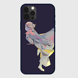 Чехол для iPhone 12 Pro Max Маньяк акудама, цвет: 3D-черный