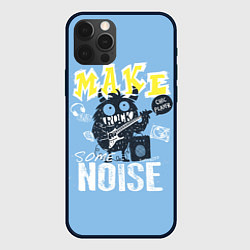 Чехол для iPhone 12 Pro Max Монстр рока, цвет: 3D-черный