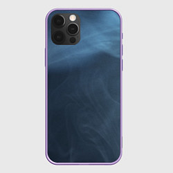 Чехол для iPhone 12 Pro Max Дымчатый, цвет: 3D-сиреневый