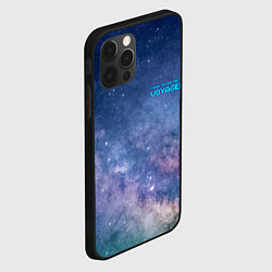 Чехол для iPhone 12 Pro Max Услышь мой вой уже, это Voyager, цвет: 3D-черный — фото 2