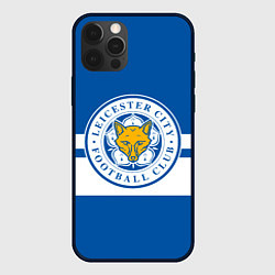 Чехол для iPhone 12 Pro Max LEICESTER CITY, цвет: 3D-черный