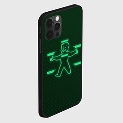 Чехол для iPhone 12 Pro Max Vault-Boy HP, цвет: 3D-черный — фото 2