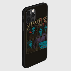 Чехол для iPhone 12 Pro Max The Doors, цвет: 3D-черный — фото 2