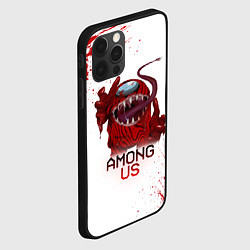 Чехол для iPhone 12 Pro Max AMONG US - МОНСТР, цвет: 3D-черный — фото 2