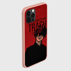 Чехол для iPhone 12 Pro Max Trash, цвет: 3D-светло-розовый — фото 2