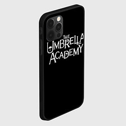 Чехол для iPhone 12 Pro Max Umbrella academy, цвет: 3D-черный — фото 2