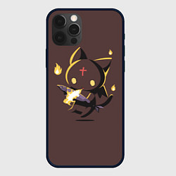 Чехол для iPhone 12 Pro Max Чомусуке, цвет: 3D-черный