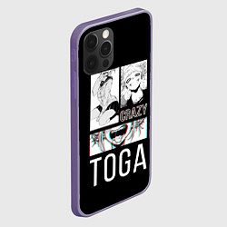 Чехол для iPhone 12 Pro Max Toga Crazy, цвет: 3D-серый — фото 2