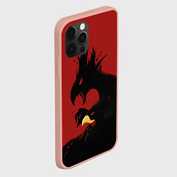 Чехол для iPhone 12 Pro Max Tokoyami Fumikage, цвет: 3D-светло-розовый — фото 2