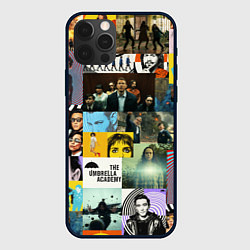 Чехол для iPhone 12 Pro Max АКАДЕМИЯ АМБРЕЛЛА, цвет: 3D-черный