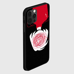 Чехол для iPhone 12 Pro Max Любовь, цвет: 3D-черный — фото 2