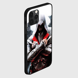 Чехол для iPhone 12 Pro Max Assassin’s Brotherhood S, цвет: 3D-черный — фото 2