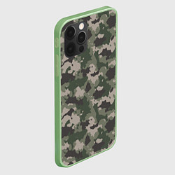 Чехол для iPhone 12 Pro Max Классический камуфляж, цвет: 3D-салатовый — фото 2
