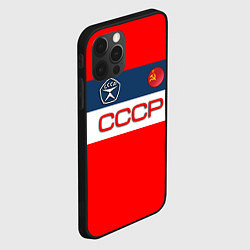 Чехол для iPhone 12 Pro Max СССР, цвет: 3D-черный — фото 2