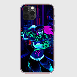 Чехол для iPhone 12 Pro Max KDA Akali, цвет: 3D-серый