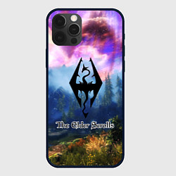 Чехол для iPhone 12 Pro Max The Elder Scrolls, цвет: 3D-черный