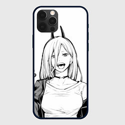 Чехол для iPhone 12 Pro Max Black and White Anime, цвет: 3D-черный