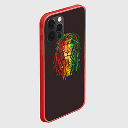 Чехол для iPhone 12 Pro Max Bob lion, цвет: 3D-красный — фото 2