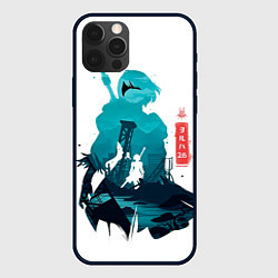Чехол для iPhone 12 Pro Max NIER AUTOMATA 2B, цвет: 3D-черный