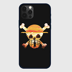 Чехол для iPhone 12 Pro Max One piece, цвет: 3D-черный