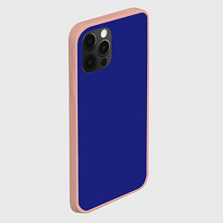 Чехол для iPhone 12 Pro Max Синий, цвет: 3D-светло-розовый — фото 2