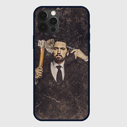 Чехол для iPhone 12 Pro Max Eminem, цвет: 3D-черный