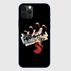 Чехол для iPhone 12 Pro Max Judas Priest, цвет: 3D-черный