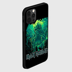 Чехол для iPhone 12 Pro Max IRON MAIDEN, цвет: 3D-черный — фото 2