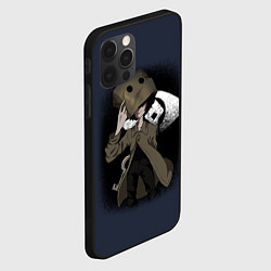 Чехол для iPhone 12 Pro Max Little Nightmares 2 MONO, цвет: 3D-черный — фото 2