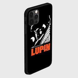 Чехол для iPhone 12 Pro Max Lupin - Сериал Люпен, цвет: 3D-черный — фото 2