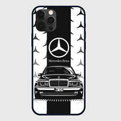 Чехол для iPhone 12 Pro Max MERCEDES BENZ, цвет: 3D-черный