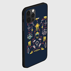 Чехол для iPhone 12 Pro Max Тинкер Dota 2, цвет: 3D-черный — фото 2