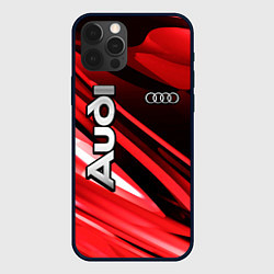 Чехол для iPhone 12 Pro Max Audi, цвет: 3D-черный