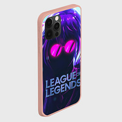 Чехол для iPhone 12 Pro Max Evelynn LOL, цвет: 3D-светло-розовый — фото 2