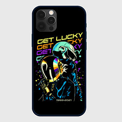 Чехол для iPhone 12 Pro Max DAFT PUNK, цвет: 3D-черный