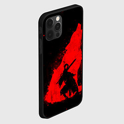 Чехол для iPhone 12 Pro Max DARK SOULS ТЁМНЫЕ ДУШИ, цвет: 3D-черный — фото 2