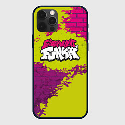 Чехол для iPhone 12 Pro Max Friday Night Funkin Кислотный, цвет: 3D-черный