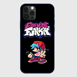 Чехол для iPhone 12 Pro Max Friday Night Funkin, цвет: 3D-черный