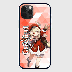 Чехол для iPhone 12 Pro Max GENSHIN IMPACT КЛИ, цвет: 3D-черный