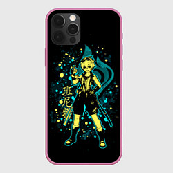 Чехол для iPhone 12 Pro Max GENSHIN IMPACT, БЕННЕТ, цвет: 3D-малиновый
