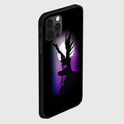 Чехол для iPhone 12 Pro Max DEATH NOTE ТЕТРАДЬ СМЕРТИ, цвет: 3D-черный — фото 2