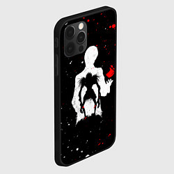 Чехол для iPhone 12 Pro Max DEATH NOTE ТЕТРАДЬ СМЕРТИ, цвет: 3D-черный — фото 2