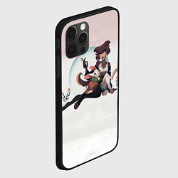 Чехол для iPhone 12 Pro Max Джуно и Хару, цвет: 3D-черный — фото 2