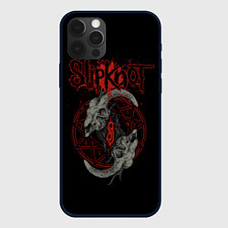 Чехол iPhone 12 Pro Max Slipknot Черепа