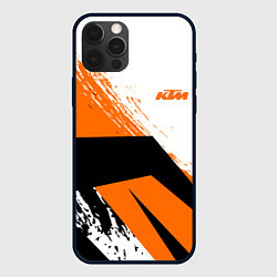 Чехол для iPhone 12 Pro Max KTM КТМ Z, цвет: 3D-черный