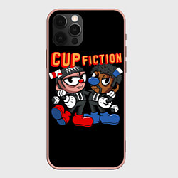 Чехол для iPhone 12 Pro Max CUP FICTION, цвет: 3D-светло-розовый
