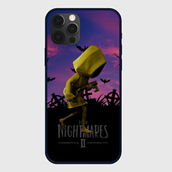 Чехол для iPhone 12 Pro Max Little Nightmares 2, цвет: 3D-черный