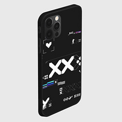 Чехол для iPhone 12 Pro Max Desert Eagle: Printstream Graphite, цвет: 3D-черный — фото 2