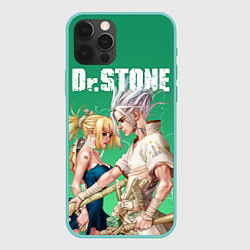 Чехол для iPhone 12 Pro Max Dr Stone, цвет: 3D-мятный