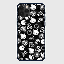 Чехол для iPhone 12 Pro Max SEVEN DEADLY SINS СИМВОЛЫ, цвет: 3D-черный